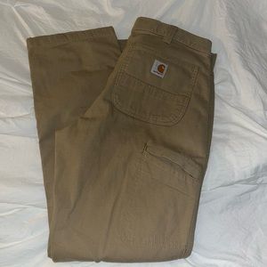 CARHARTT MENS FLANNEL LINED PANTS 32x32